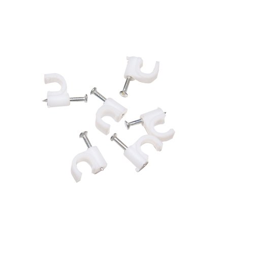 BOLSA 100 GRAPILLONES CABLE MANGUERA REDONDO 7MM - GSC