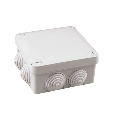 CAJA EMPALME GRIS ESTANCA 105X105X55MM IP54 - GSC