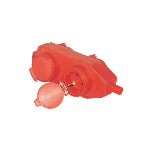 BASE ROJA 2+2 TOMAS SIN CABLE - GSC