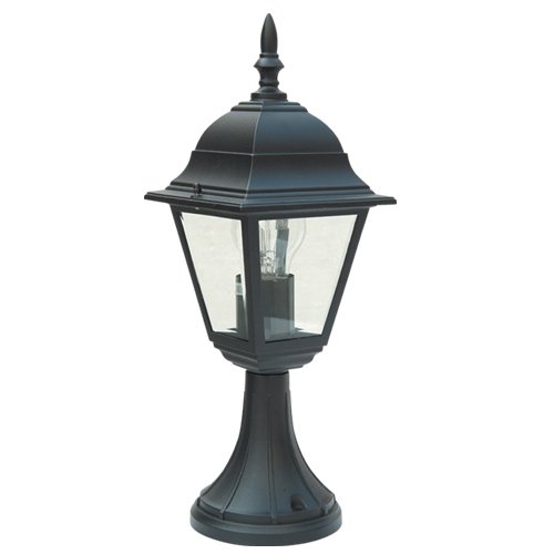 FAROL JARDIN ALUMBRADO SOBREMURO E27 60W NEGRO - GSC 