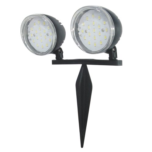 ESTACA JARDIN DOBLE LED SMD 2X8W SIN CABLE IP65 - GSC