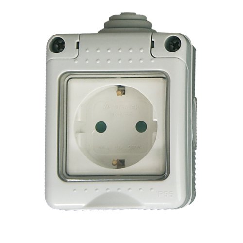 BASE ESTANCO SIMPLE IP55 10/16A 250V - GSC