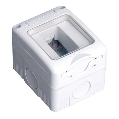 CAJA ESTANCA SUPERFICIE C/TAPA 1 MODULO/HUECO IP55 - GSC 