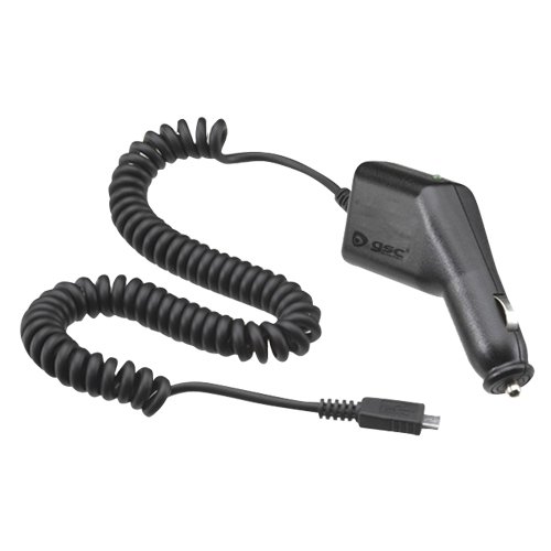 CARGADOR MECHERO COCHE 12V A MICRO USB 1000MAH-BLANCO - GSC 
