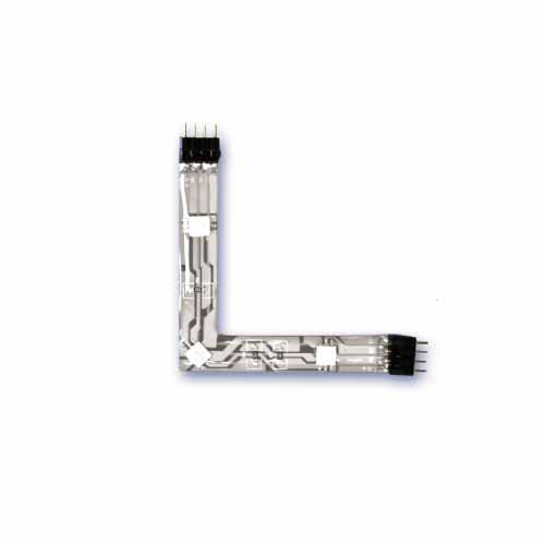ACCESORIO L PARA TIRA LED 0.24W RGB MULTICOLOR - GSC 