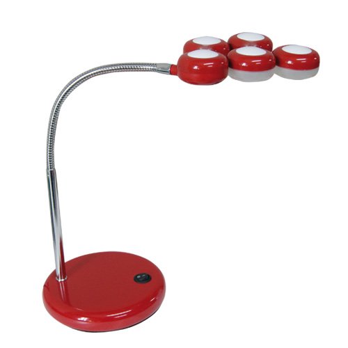 LAMPARA SOBREMESA LED SMD3528 8W- ROJO - GSC