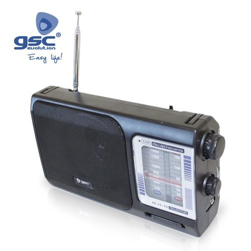 RADIO HORIZONTAL PORTATIL 250X65X130MM - GSC
