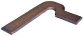 ZANQUIN 41X8X8 MODELO B IZQUIERDA GRES LAVA - GDB