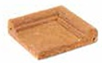 MOLDURA 9X9 ANGULO PLANO DECORADO GRES RUSTICO NATURAL EXTRUS. (MOD. A- B) - CFE
