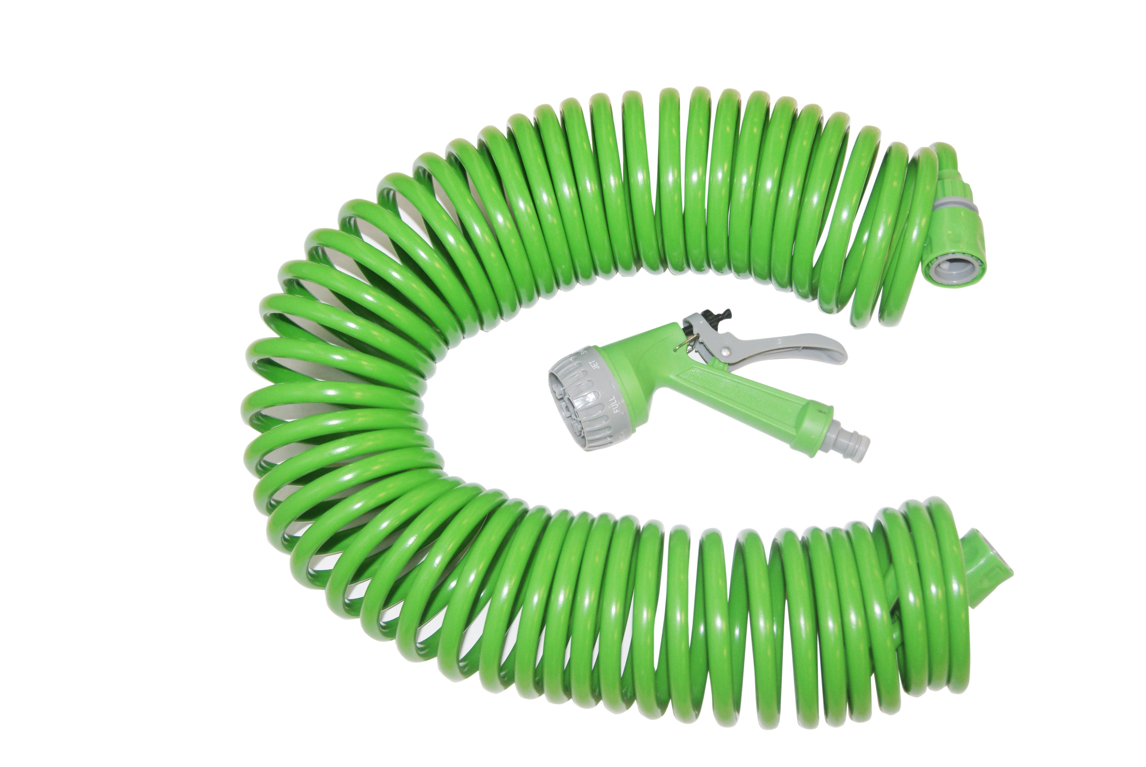 KIT MANGUERA ESPIRAL15M CON PISTOLA - BLISTER - GSC