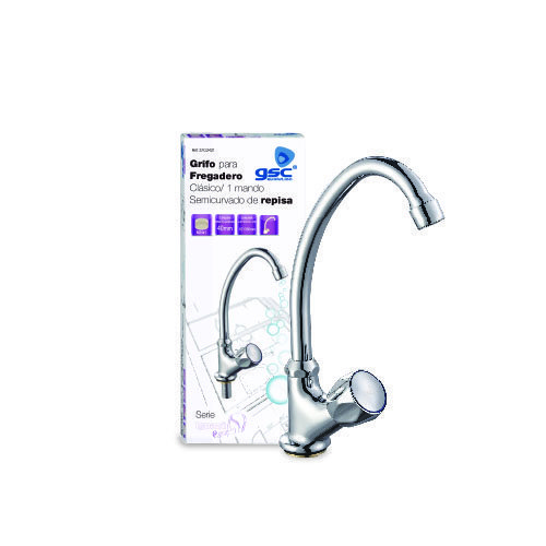 GRIFO FREGADERO SEMICURVADO SERIE IGUAZU - GSC