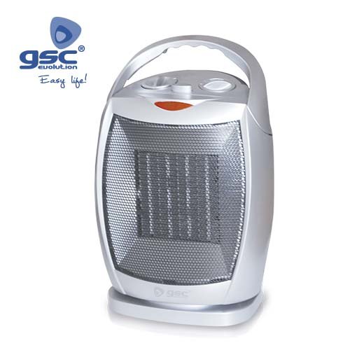 CALEFACTOR VERTICAL CERAMICO GIRATORIO 750/1500W - GSC