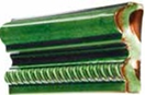 MOLDURA 7X15 REMATE FRISO VIDRIADO (TODOS LOS COLORES) - CFE