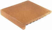 PELDAÑO 15X33X5,5 RECTO GRES RUSTICO NATURAL EXTRUSIONADO (ANTIDESLIZANTE) - CFE