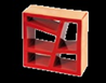 CELOSIA CERAMICA 20X20X7 VIDRIADO TRENCADIS (TODOS LOS COLORES) - CFE