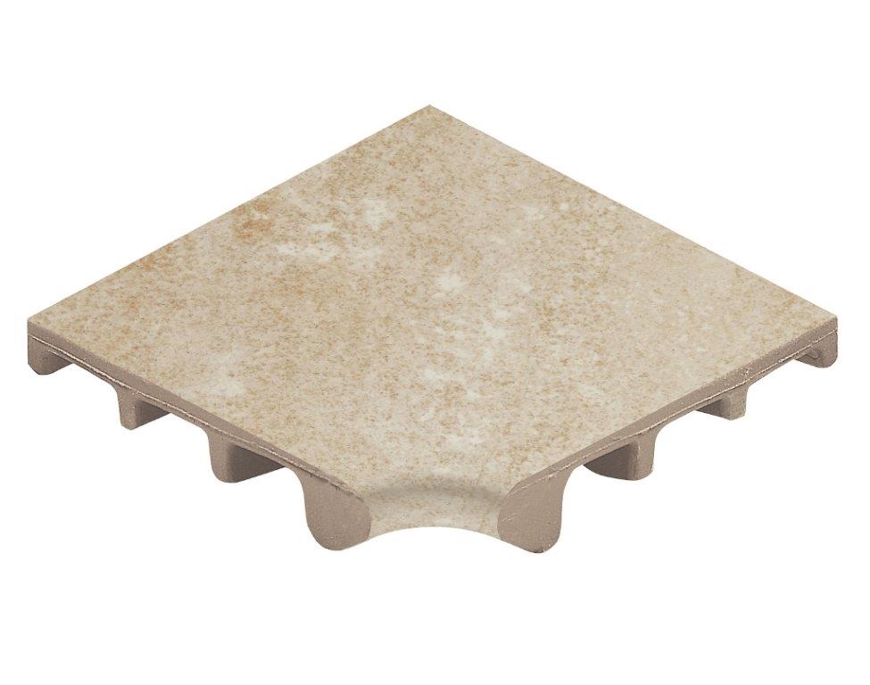 ANGULO RUSTICO 33X33 EXTRUSIONADO INTERIOR PISCINA PETRA BONE (ANTIDESLIZANTE 3) - RGR