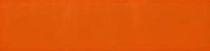 PLAQUETA 10X40 LISO NARANJA BRILLO - YRI
