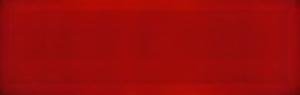 PLAQUETA BISELADO 10X30 ROJO F BRILLO - YRI