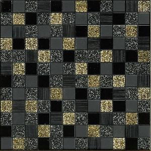 MOSAICO CERAMICO 20X20 GRIS DORADO ML2218 - AZO