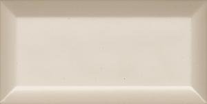 PLAQUETA BISELADO 10X20 CREAM BRILLO - LUX