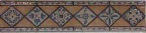 LISTELO RUSTICO 7,5X33,3 ROMBOS (PAQUETE 3 PZ) - AZO