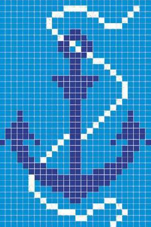 MALLA PISCINA 660X1000 DECORADO HAPPY POOLS ANCLA COD. 2002561 - PMO