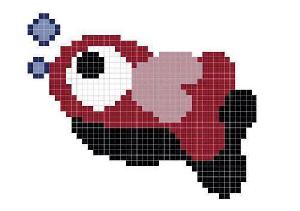 MALLA PISCINA 1000X1000 DECORADO HAPPY POOLS LOVING GUPPY COD. 2002450 - PMO