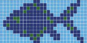 MALLA PISCINA 330X660 DECORADO HAPPY POOLS PEZ 1 COD. 2002574 - PMO