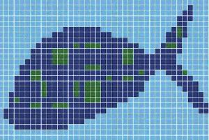 MALLA PISCINA 660X1000 DECORADO HAPPY POOLS PEZ 3 COD. 2002576 - PMO