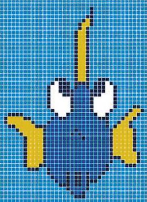 MALLA PISCINA 1000X660 DECORADO HAPPY POOLS PEZ 4 COD. 2002577 - PMO