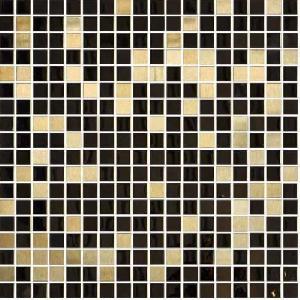MOSAICO ENMALLADO 300X300 METALIA MATT/LUX GOLD 15 COD. 4000225 - PMO