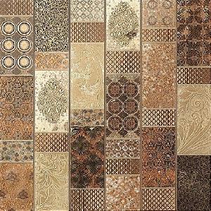 MOSAICO CERAMICO 28,1X28,1 BRUSSELS 186763 (CERAMICA+ORO) - DBE