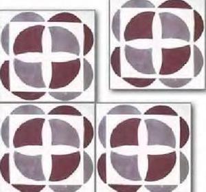 BALDOSA HIDRAULICA 20X20X1,7 COD. 070 - BHI