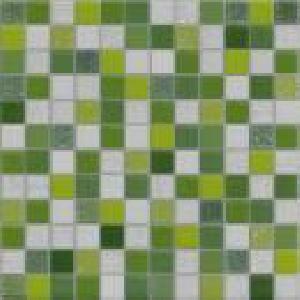 REVESTIMIENTO 20X20 DECORADO CUBIC PISTACHO (PAQUETE 4 PZ) - AZO