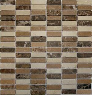 ENMALLADO MARMOL 30X30X0,8 KRONOS PULIDO ZEBRANO - MEN