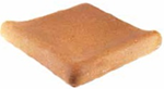 BORDE PISCINA 30X30 ANGULO EXTERIOR GRES RUSTICO NATURAL EXTRUSIONADO - CFE