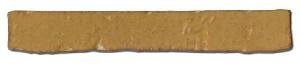 PLAQUETA RUSTICA ENMALLADA 23X1,5X3,7 ESMALTADA CANELA - RLM