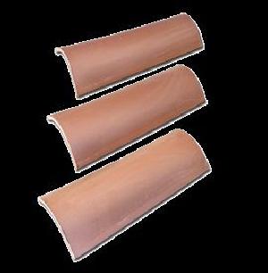 PALET TEJAS CERAMICAS CURVAS 400X160X120 MARRÓN (728 PIEZAS) - CMA
