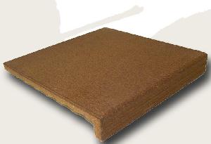 PELDAÑO RUSTICO 33X33 T-1 RECTO GRES EXTRUIDO ALBA (ANTIDESLIZANTE 3) - GAL