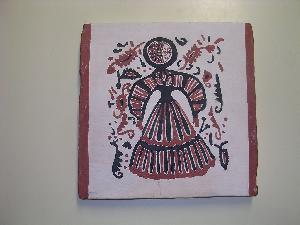 ARTESANIA CERAMICA MURAL SOCARRAT 20X20X1,5 REF. 2007 - MOL