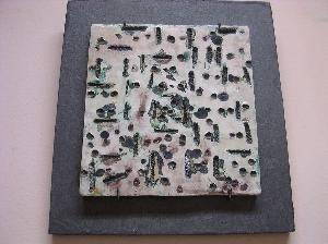 ARTESANIA CERAMICA MURAL PLANCHA RELIEVE 20X30X1,5 REF. 2601 - MOL