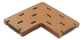 REJILLA ESQUINA INTERIOR 14,5X26X2,3 GRES NATURAL - GDB